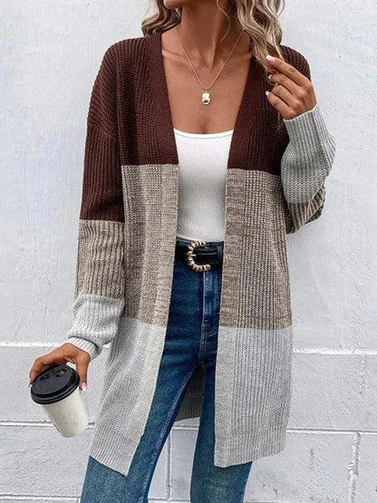 Elegant Ladies' Cardigan Soft Knit Pattern