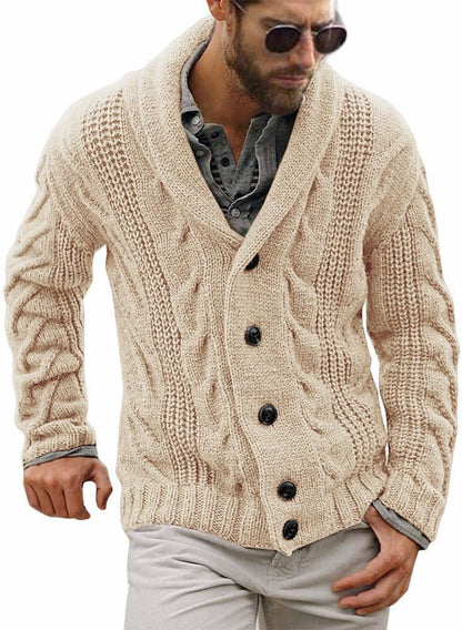 Comfortable Men's Modern Cardigan