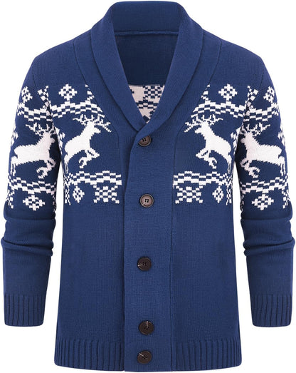 Comfortable Men's Modern Cardigan