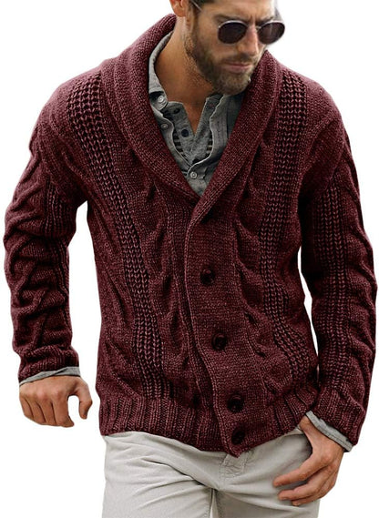 Comfortable Men's Modern Cardigan