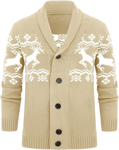 Comfortable Men's Modern Cardigan