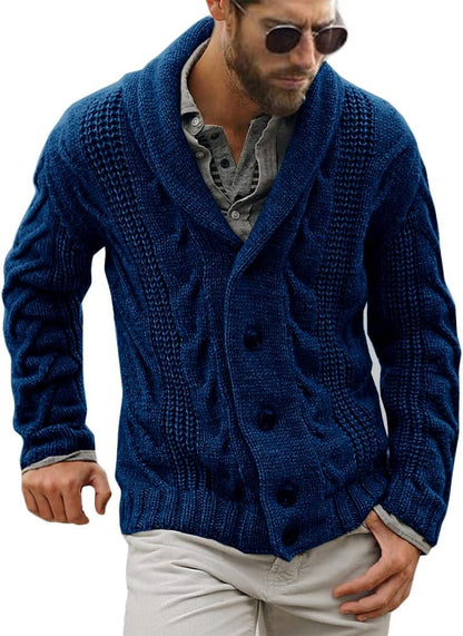 Comfortable Men's Modern Cardigan