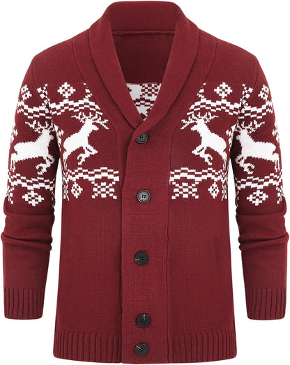 Comfortable Men's Modern Cardigan