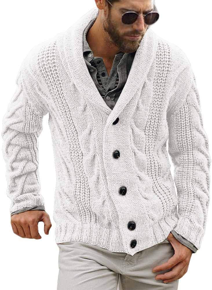 Comfortable Men's Modern Cardigan