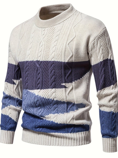 Bequemer Strickpullover Männer Modern