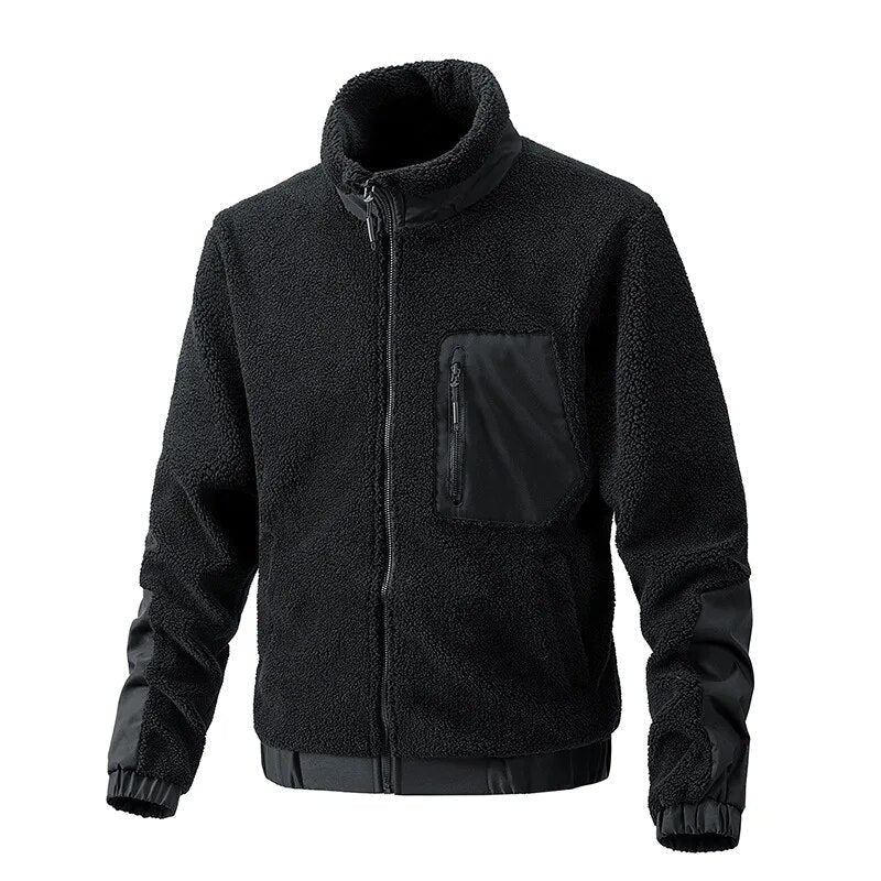 Comfortable Men's Wool Coat Winter Warm