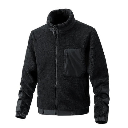 Comfortable Men's Wool Coat Winter Warm