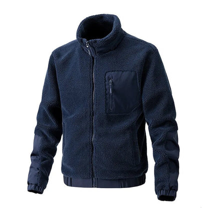 Comfortable Men's Wool Coat Winter Warm