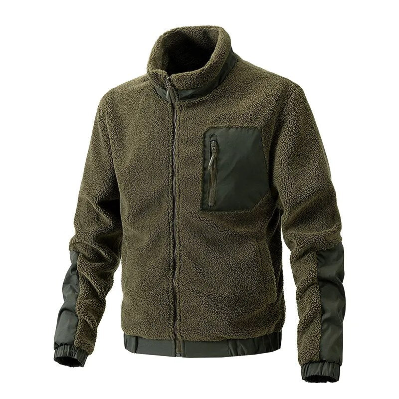 Comfortable Men's Wool Coat Winter Warm