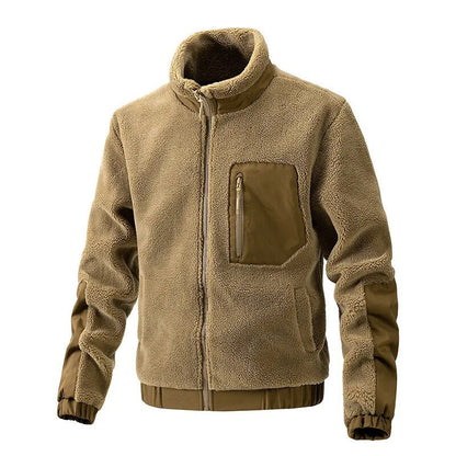 Comfortable Men's Wool Coat Winter Warm