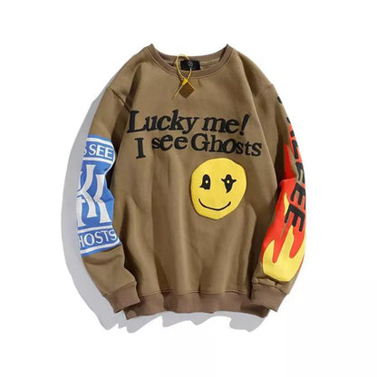 Frauen Pullover Weich Bedruckt Bequem