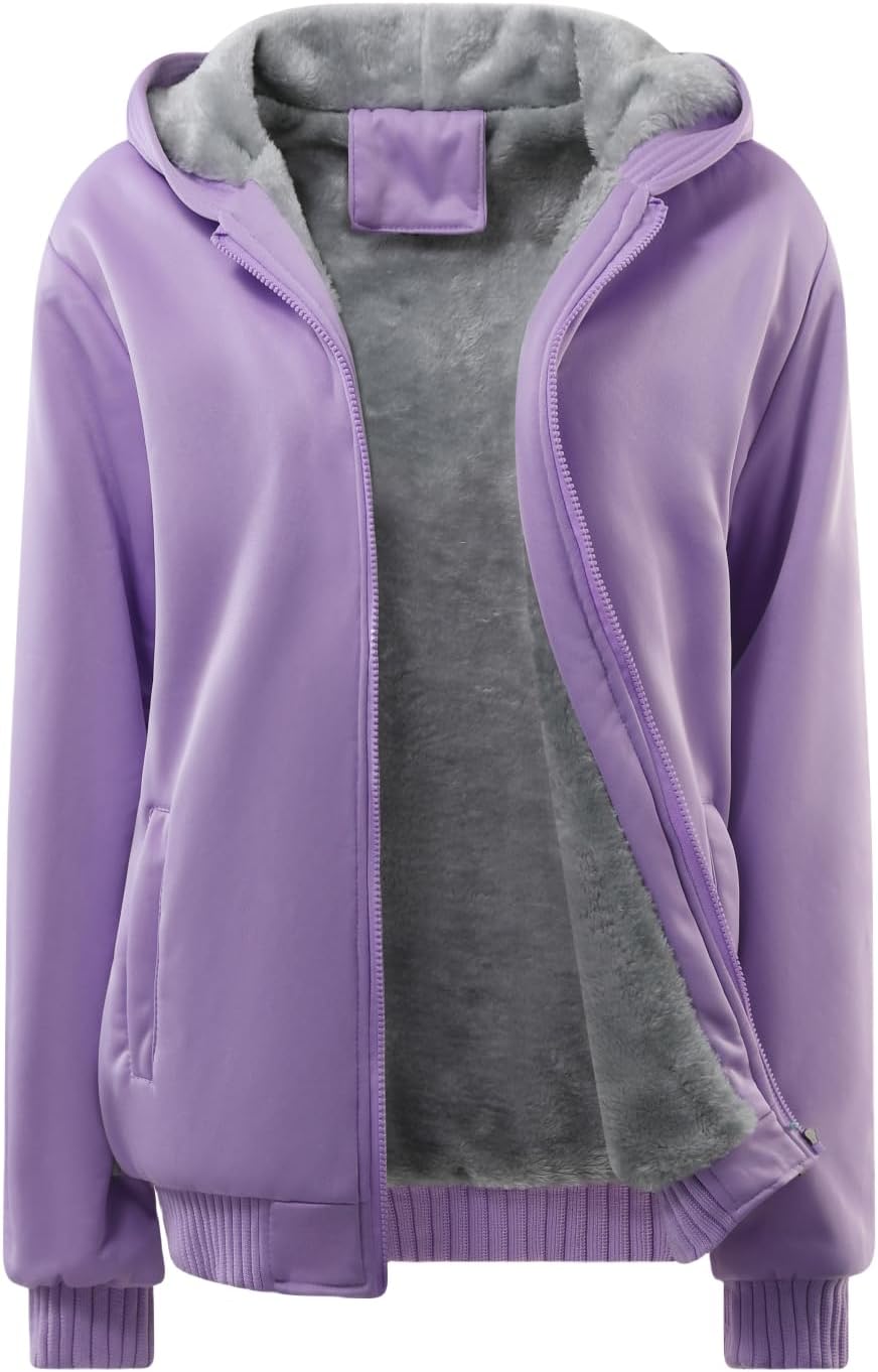 Women's Winter Jacket Comfortable Fleece Warm
