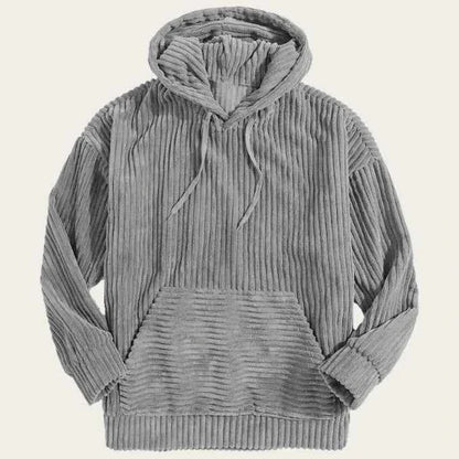 Men's Corduroy Jacket with Hood