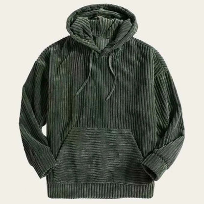 Men's Corduroy Jacket with Hood