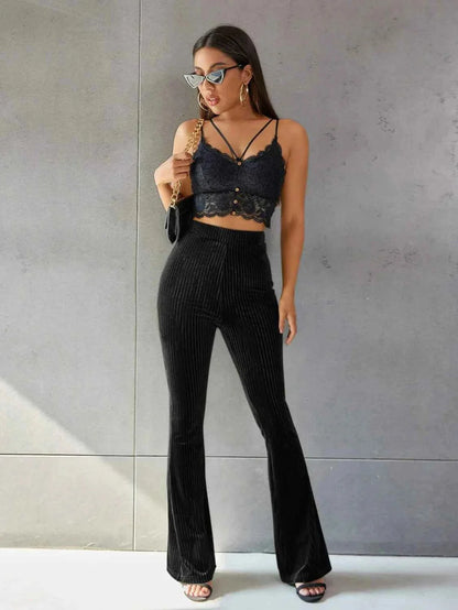 Comfortable Corduroy Trousers Relaxed Fit