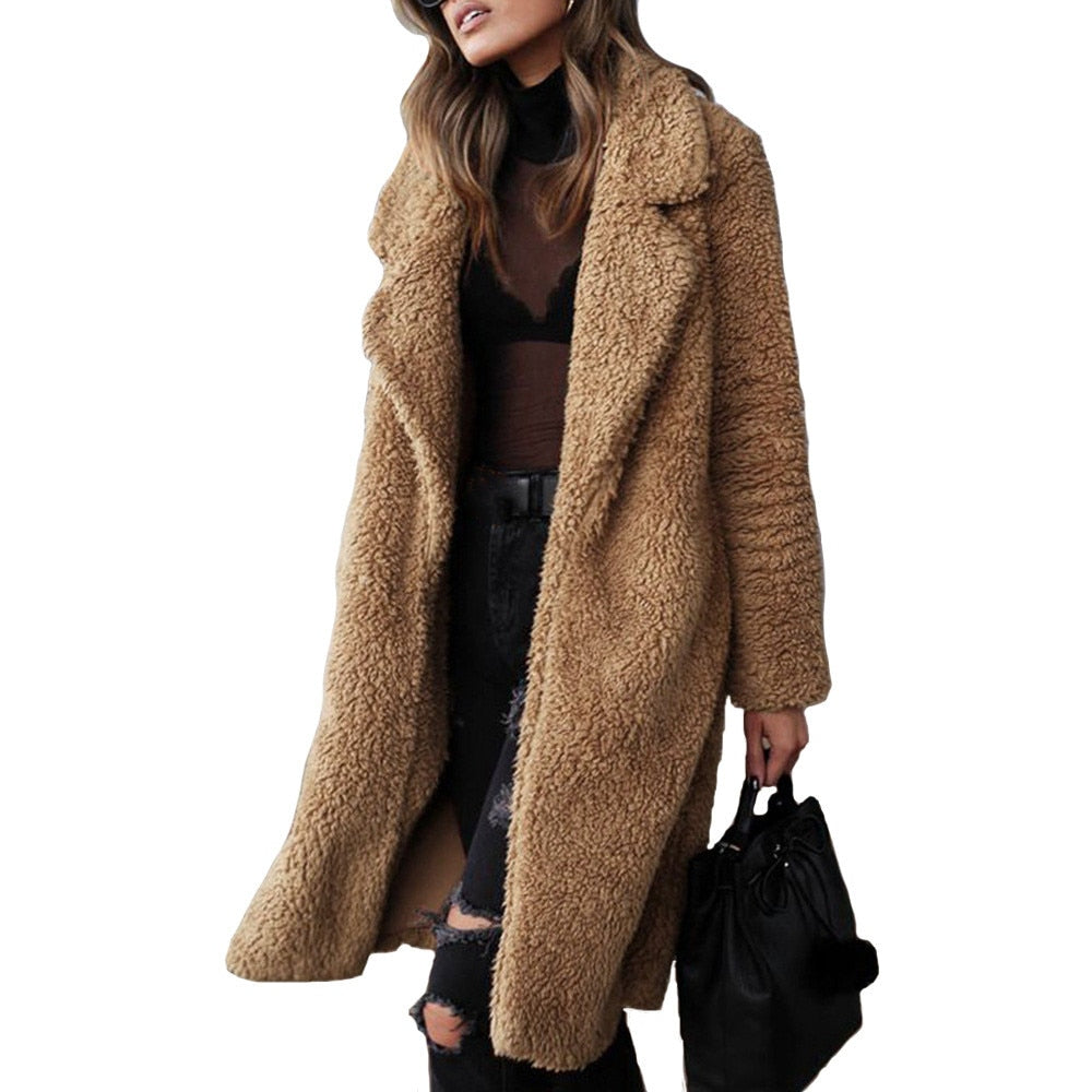 Soft Teddy Jacket for Women Warm