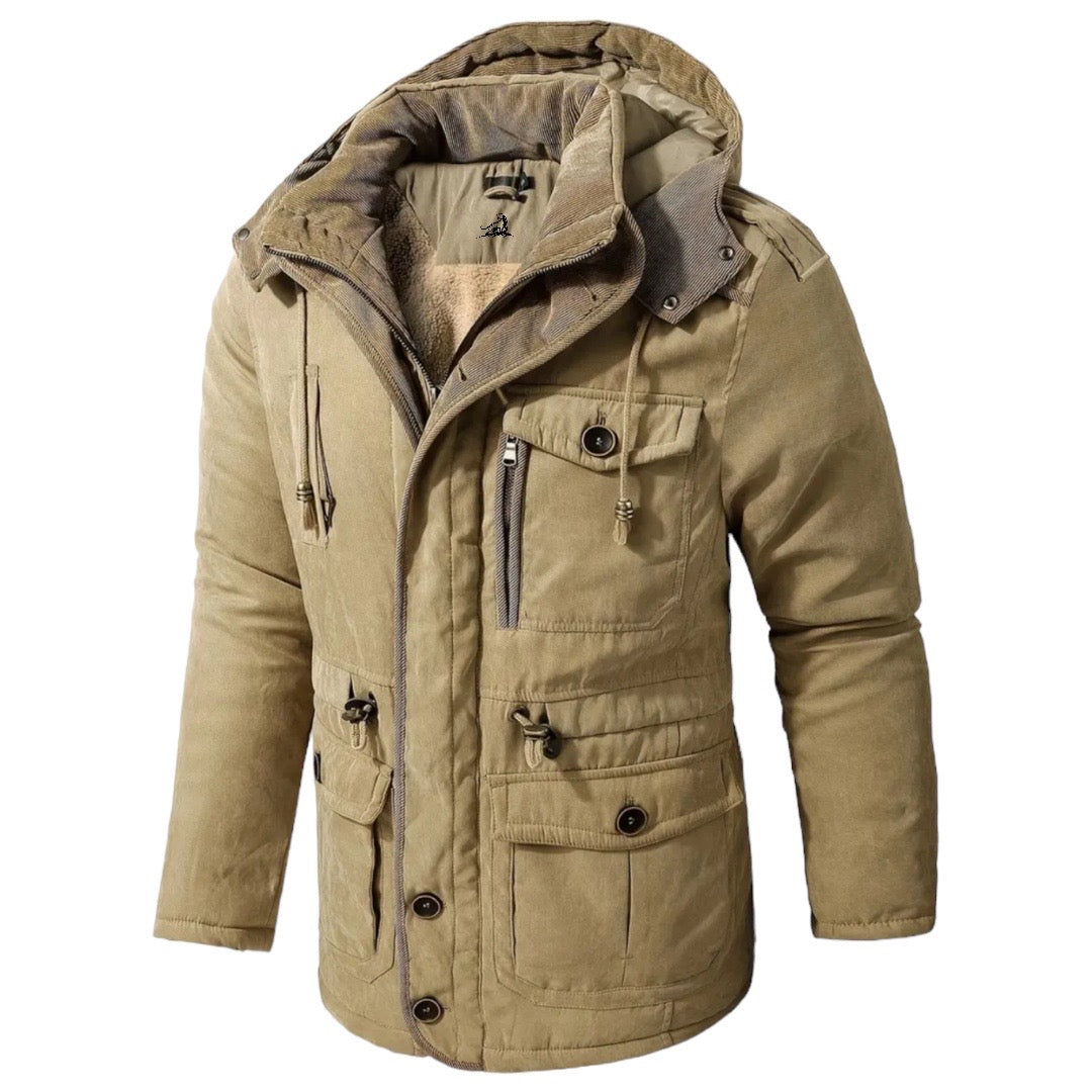 Praktische Herrenjacke aus Baumwolle