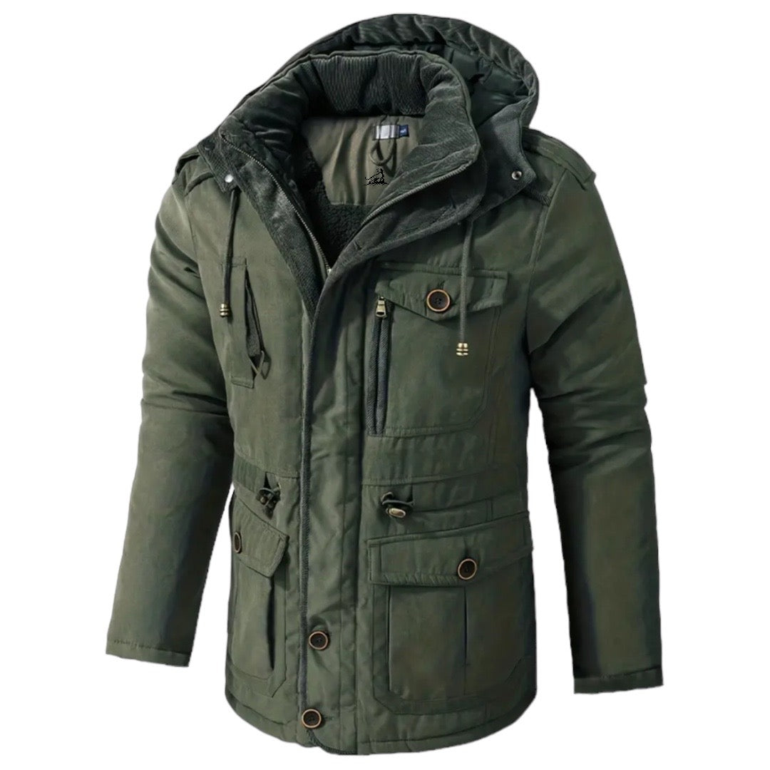 Praktische Herrenjacke aus Baumwolle