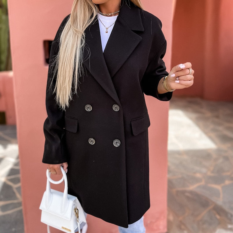 Stylish Women's Jacket Berry Color