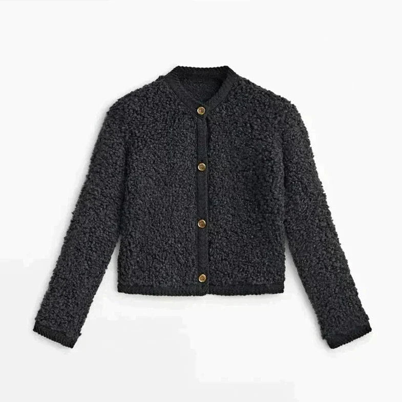 Soft Cardigan for Women, Ultra-Soft Teddy Vest