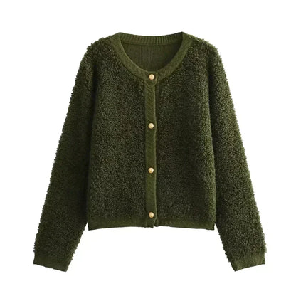 Soft Cardigan for Women, Ultra-Soft Teddy Vest