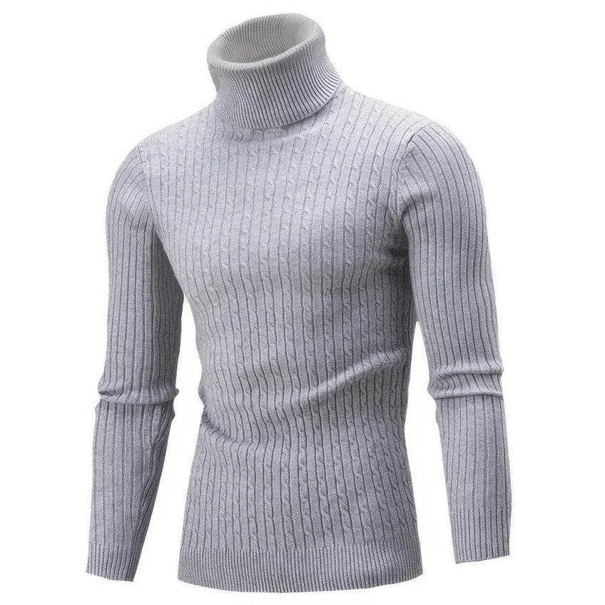 Men's Turtleneck Sweater Warm and Comfortable