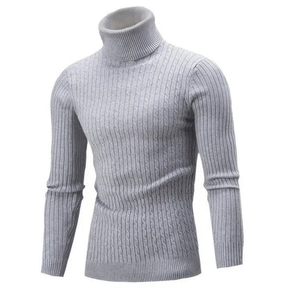 Men's Turtleneck Sweater Warm and Comfortable