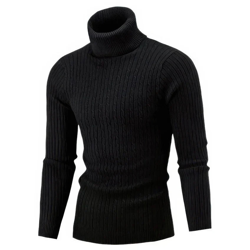 Men's Turtleneck Sweater Warm and Comfortable
