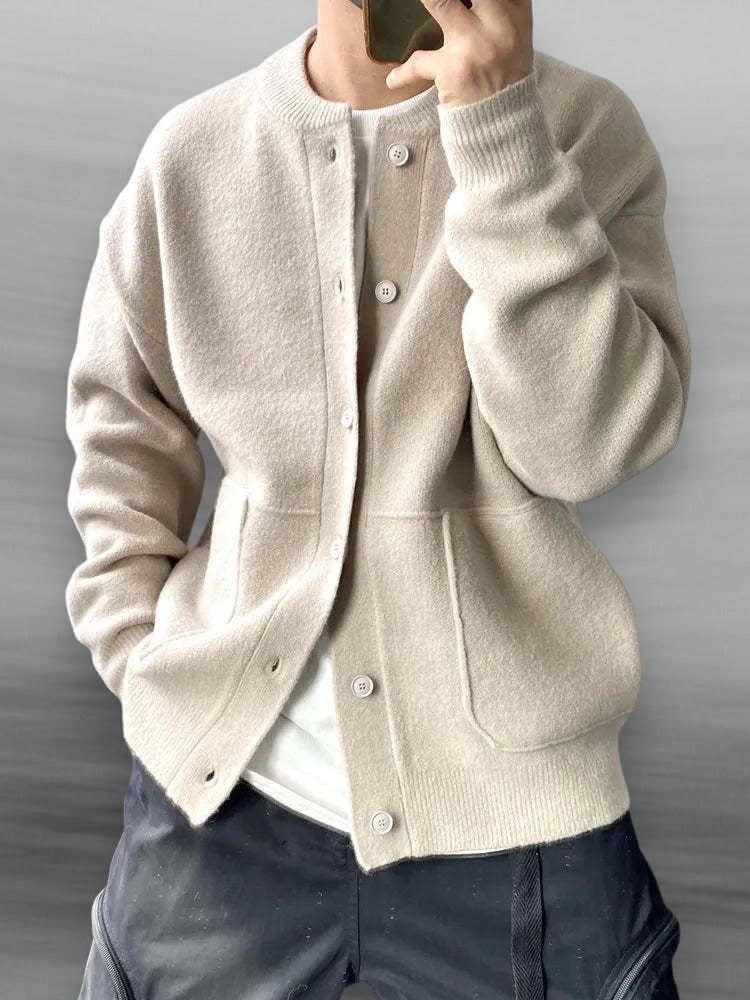 Stylish Men's Cardigan Modern & Elegant