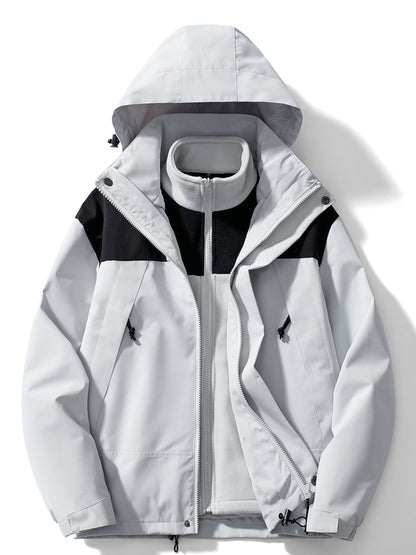 Practical Winter Jacket 3-in-1 Women Autumn