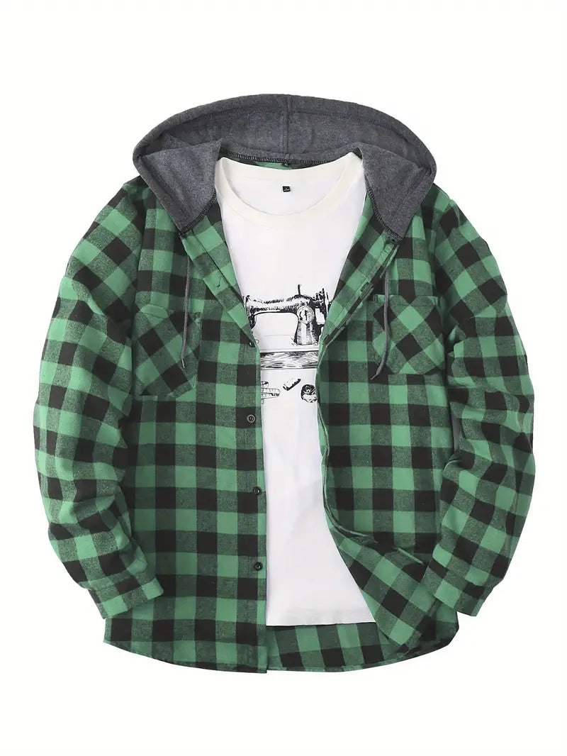 Checked Men's Jumper Modern Style