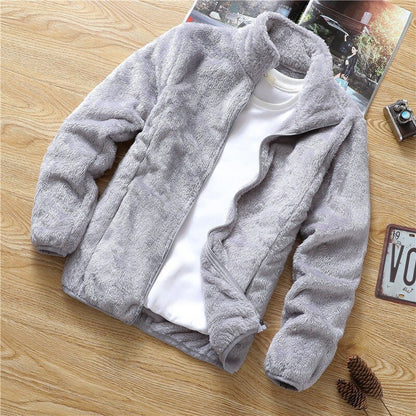 Snuggly Reversible Fleece Jacket