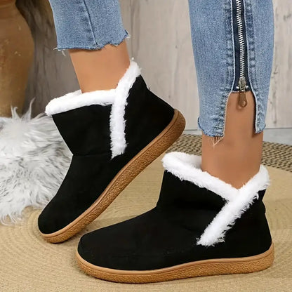 Women's Winter Boots Plush Fur Warm