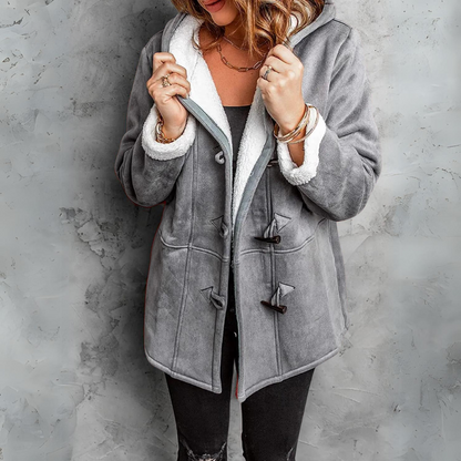 Stylish Women's Jacket Hood Soft & Comfortable