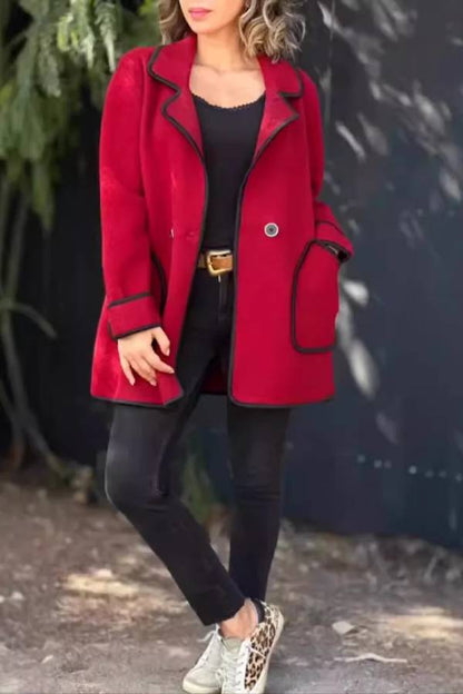 Stylish Men's Double-Sided Wool Jacket