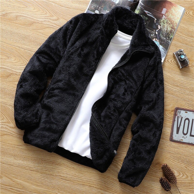Snuggly Reversible Fleece Jacket