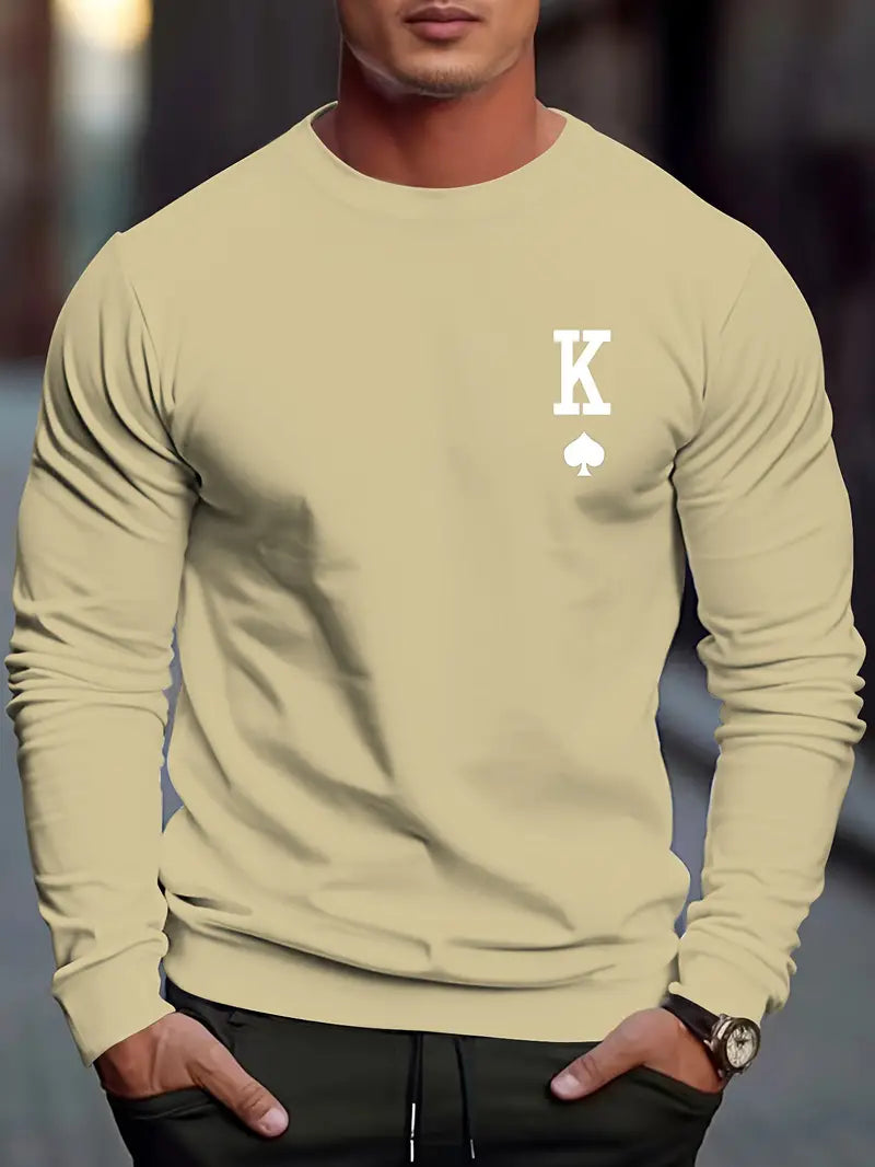Men's Classic Round Neck Sweater Excellent Quality