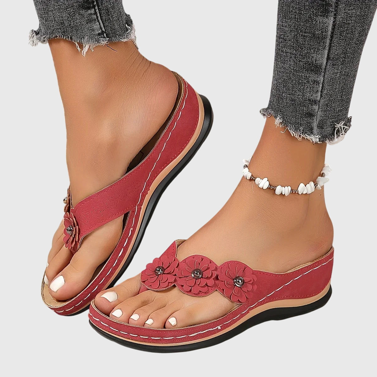 Women's Fashion Sandals Comfortable Slip-On