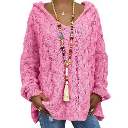 Stylish Women's Hoodie V-Neck