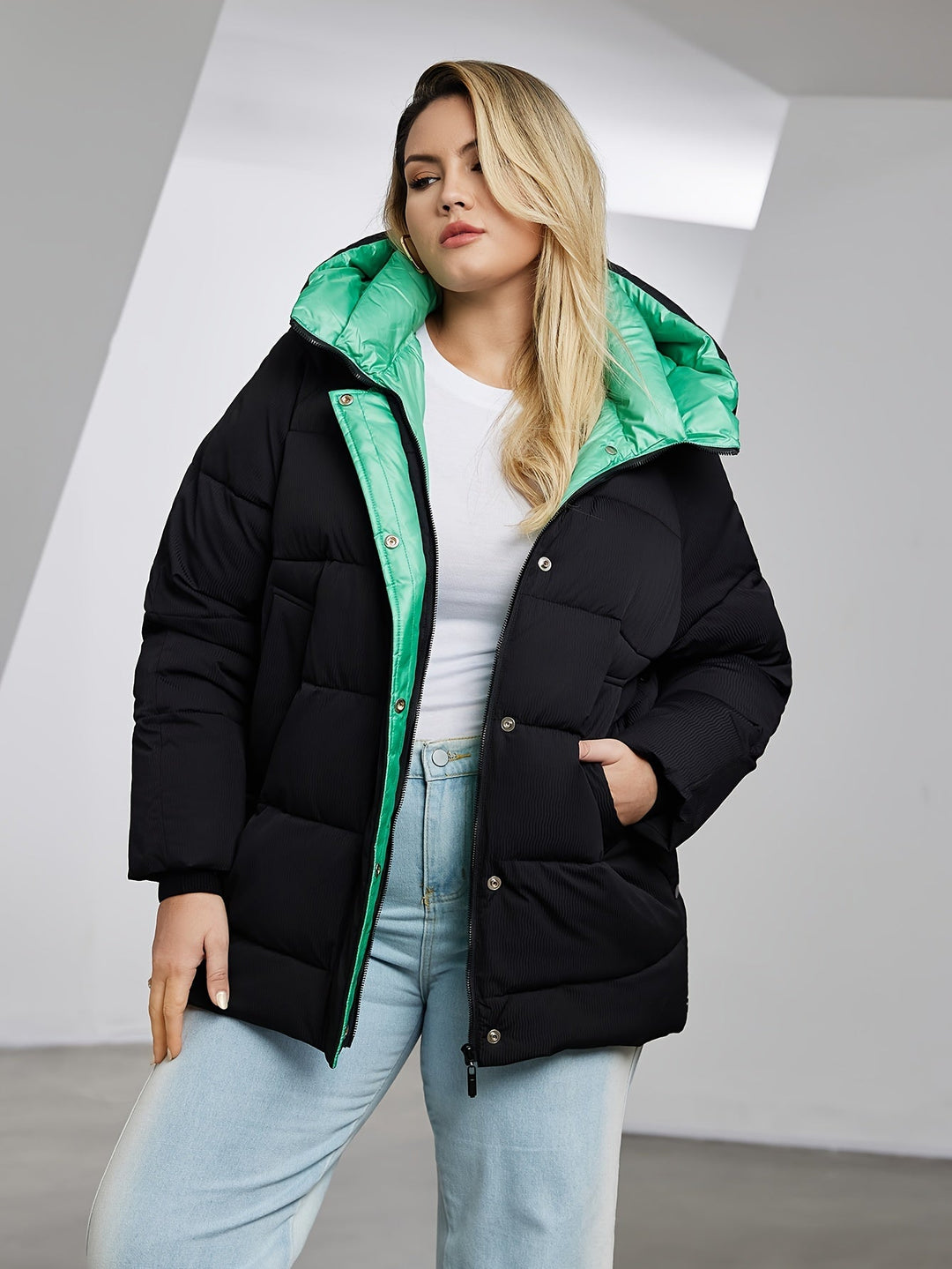 Damenschuhe bleiben nicht dabei, also korrigiere ich den Produkttyp: Frauen Daunenjacke Warm und Lässig Herbst Winter → Frauen Daunenjacke Warm Lässig Herbst Winter wird zu - IdealeKleiden