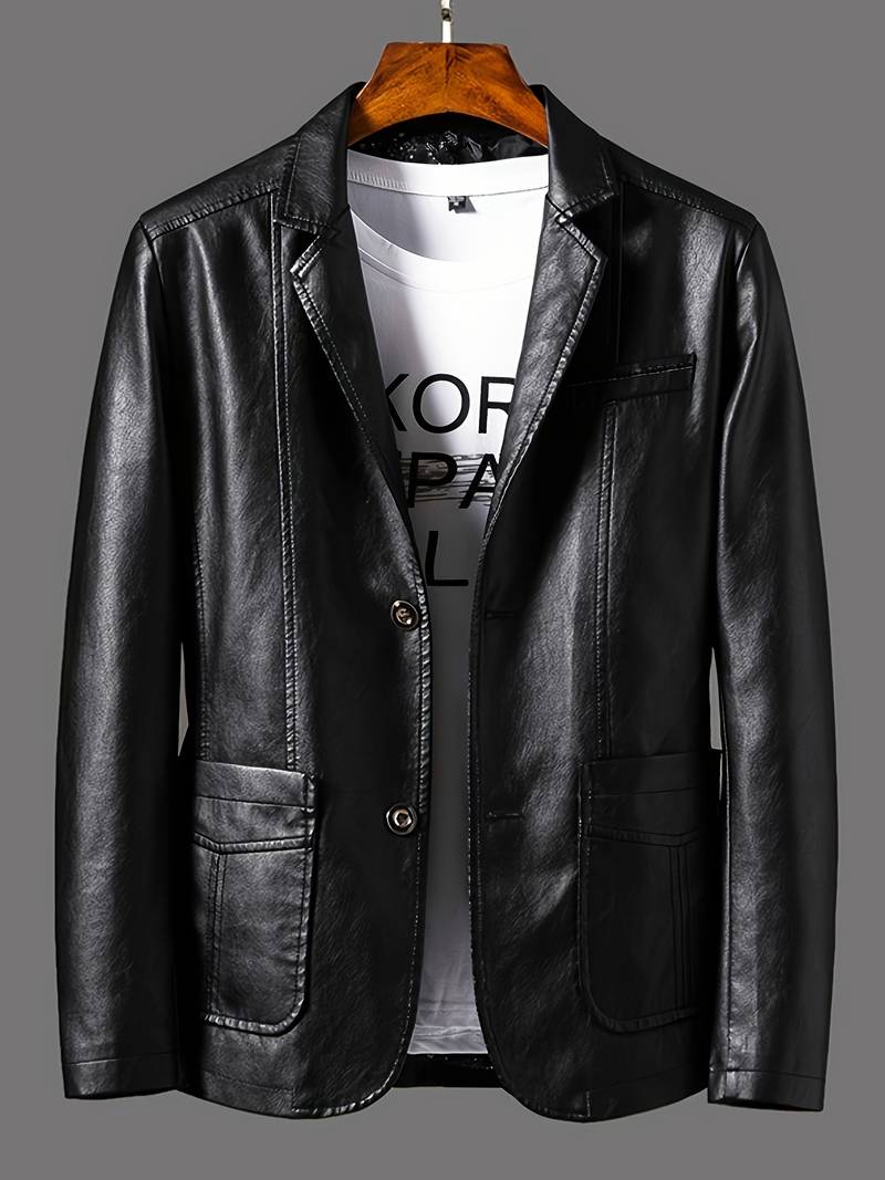 Men's Jacket Buttons Elegant Cut