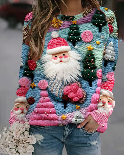 Women's Festive Red Christmas Dress