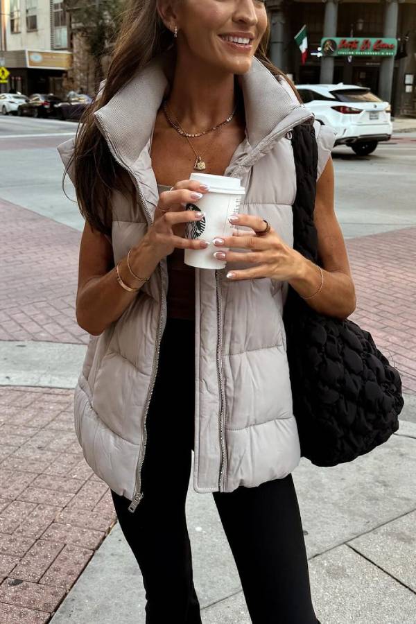 Comfortable Casual Jacket Grey