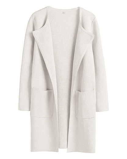 Elegant Women's Coat Lapel Classic