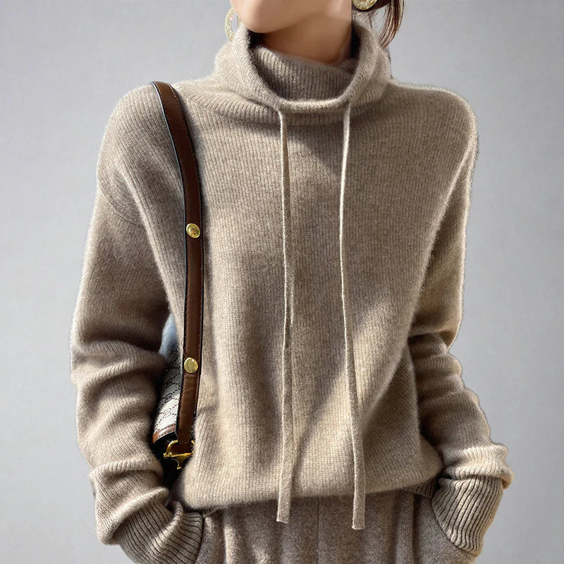 Women's High-Neck Sweater Comfortable