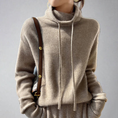 Women's High-Neck Sweater Comfortable