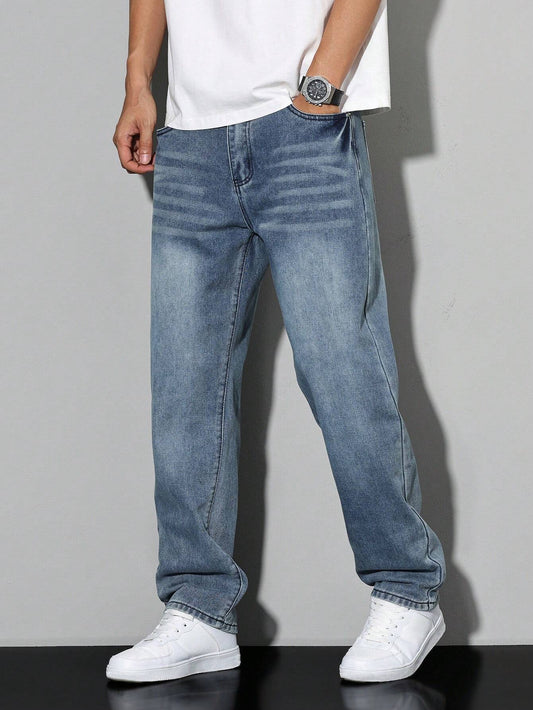 Einfarben Herrenjeans Daan - Lässige Jeans für Männer - IdealeKleiden
