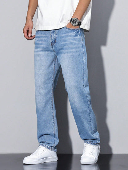 Solid Color Men's Jeans Daan - Casual Jeans for Men