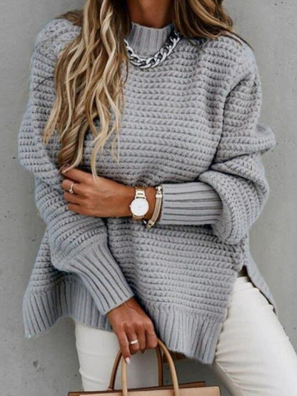 Soft Knit Dress | Women's Elegant Cut Sweater
