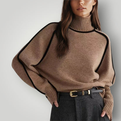 Women's Turtleneck Sweater Warm Soft Winter